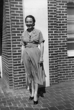 [Photograph of Aileen Culpepper in 1956]