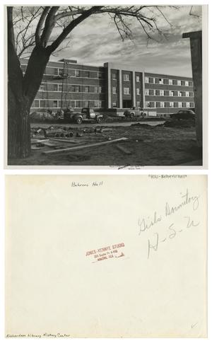 Primary view of object titled '[Photograph of Behrens Hall]'.