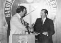 Photograph: [Photograph of Dr. Fletcher at Awards Ceremony]