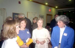 [Photograph of Jenny Jean Bollinger and Suzie Buck at Alumni Meeting]