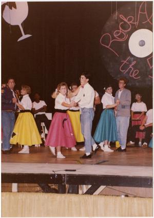 [Photograph of 1950s Skit at Sing]
