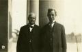 Primary view of [Photograph of Dr. Sandefer and William J. Bryan]