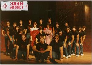 [Photograph of Kappa Phi Omega at Sing]