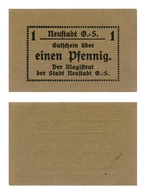 [Voucher from Germany in the denomination of 1 pfennig (penny)]