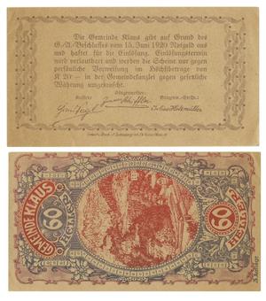 [Voucher from Germany in the denomination of 60 heller]