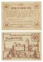 Primary view of [Voucher from Germany in the denomination of 40 heller]