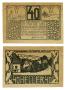 Primary view of [Voucher from Germany in the denomination of 40 heller]