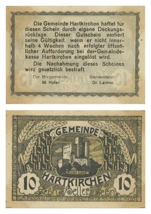 [Voucher from Germany in the denomination of 10[?]]