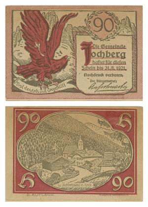 [Voucher from Germany in the denomination of 90 heller]