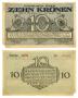 Thumbnail image of item number 1 in: '[Voucher from Germany in the denomination of 10 crown]'.