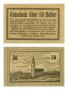 Primary view of [Coupon from Germany in the denomination of 50 heller]