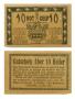 Physical Object: [Coupon from Germany in the denomination of 10 heller]