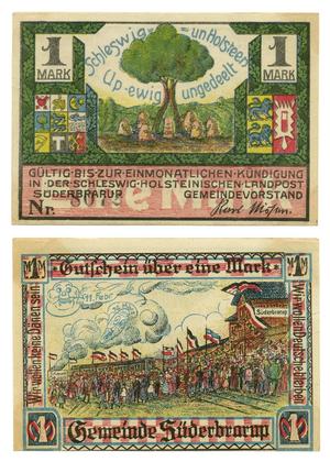 [Voucher from Germany in the denomination of 1 mark]
