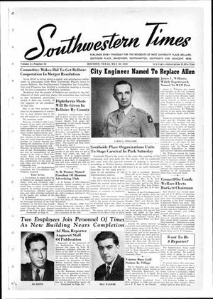 Southwestern Times (Houston, Tex.), Vol. 2, No. 36, Ed. 1 Thursday, May 30, 1946