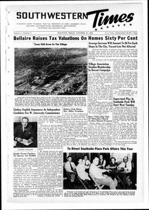 Southwestern Times (Houston, Tex.), Vol. 3, No. 3, Ed. 1 Thursday, October 10, 1946