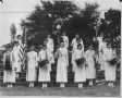Primary view of [Richmond High School Drum and Bugle Corps, 1934-1935.]