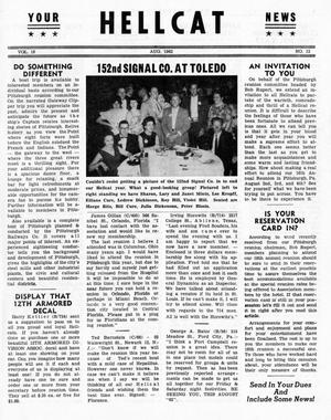 Primary view of Hellcat News, (Detroit, Mich.), Vol. 16, No. 12, Ed. 1, August 1962