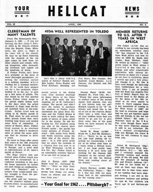 Primary view of Hellcat News, (Detroit, Mich.), Vol. 16, No. 8, Ed. 1, April 1962