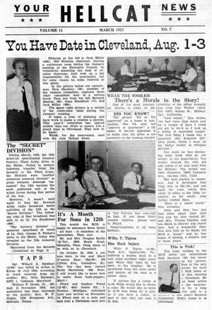 Hellcat News, (Lawrenceville, N.J.), Vol. 11, No. 7, Ed. 1, March 1957