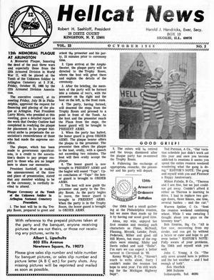 Hellcat News, (Skokie, Ill.), Vol. 23, No. 2, Ed. 1, October 1968
