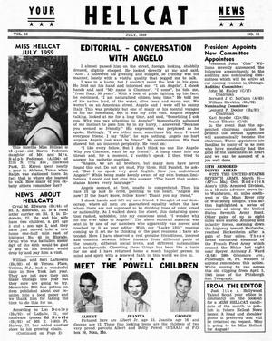 Hellcat News, (Detroit, Mich.), Vol. 13, No. 11, Ed. 1, July 1959