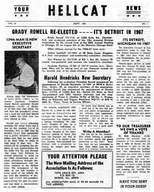 Primary view of object titled 'Hellcat News, (Skokie, Ill.), Vol. 21, No. 1, Ed. 1, September 1966'.