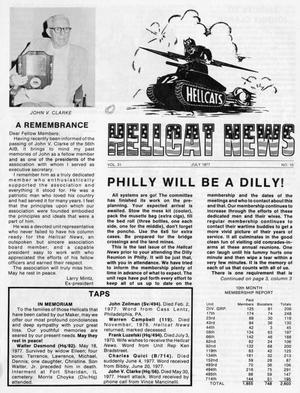 Hellcat News, (Springfield, Ill.), Vol. 31, No. 10, Ed. 1, July 1977