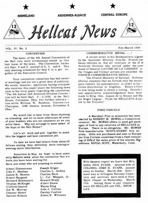 Hellcat News, (Louisville, Ky.), Vol. 4, No. 3, Ed. 1, February/March 1950