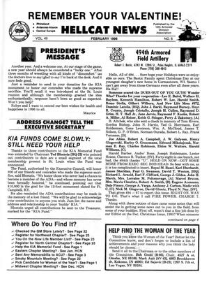 Primary view of Hellcat News, (Kingman, Ariz.), Vol. 49, No. 6, Ed. 1, February 1996