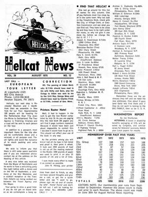 Hellcat News, (North Aurora, Ill.), Vol. 28, No. 12, Ed. 1, August 1975