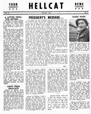 Hellcat News, (Detroit, Mich.), Vol. 14, No. 7, Ed. 1, March 1960
