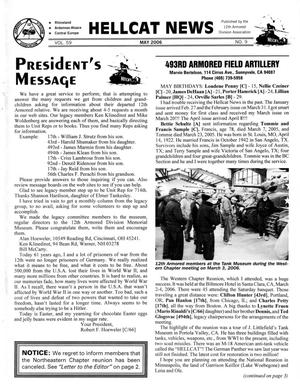 Primary view of Hellcat News, (Fullerton, Calif.), Vol. 59, No. 9, Ed. 1, May 2006