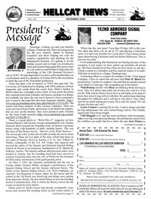 Primary view of Hellcat News, (Abilene, Tex.), Vol. 63, No. 3, Ed. 1, November 2009