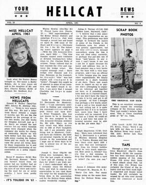 Hellcat News, (Detroit, Mich.), Vol. 15, No. 8, Ed. 1, April 1961