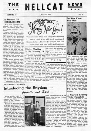 Hellcat News, (Lawrenceville, N.J.), Vol. 11, No. 5, Ed. 1, January 1957