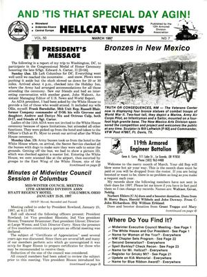 Primary view of object titled 'Hellcat News, (Kingman, Ariz.), Vol. 50, No. 7, Ed. 1, March 1997'.