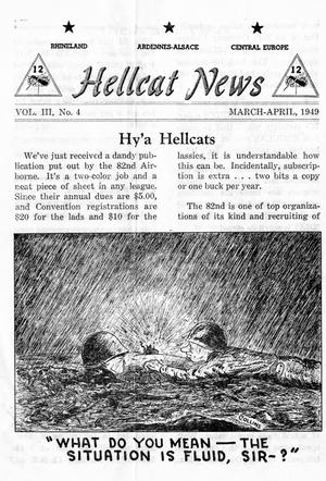 Hellcat News, (Wilkinsburg, Pa.), Vol. 3, No. 4, Ed. 1, March/April 1949