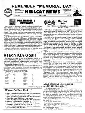 Primary view of Hellcat News, (Kingman, Ariz.), Vol. 49, No. 9, Ed. 1, May 1996