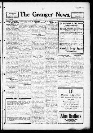 The Granger News. (Granger, Tex.), Vol. 32, No. 32, Ed. 1 Thursday, July 14, 1927