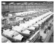 Photograph: B-32 Assembly Line - nose and tail section line up