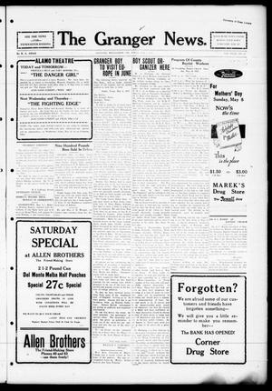 The Granger News. (Granger, Tex.), Vol. 32, No. 22, Ed. 1 Thursday, May 5, 1927
