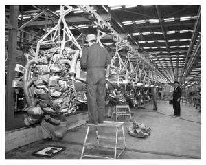 Engine Dress Up Line at Consolidated Vultee Aircraft Corporation