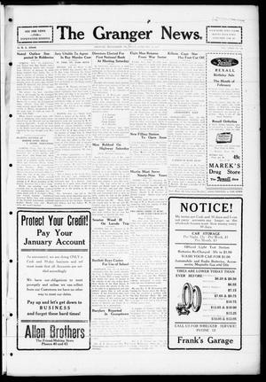 The Granger News. (Granger, Tex.), Vol. 32, No. 12, Ed. 1 Thursday, February 24, 1927
