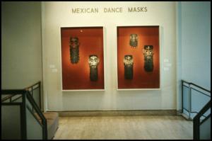 Primary view of object titled 'Mexican Dance Masks [Exhibition Photographs]'.
