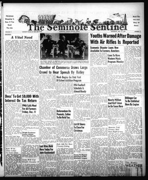 The Seminole Sentinel (Seminole, Tex.), Vol. 47, No. 02, Ed. 1 Thursday, December 10, 1953
