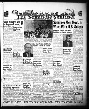 The Seminole Sentinel (Seminole, Tex.), Vol. 47, No. 7, Ed. 1 Thursday, January 14, 1954