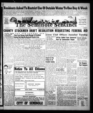 The Seminole Sentinel (Seminole, Tex.), Vol. 46, No. 30, Ed. 1 Thursday, June 25, 1953