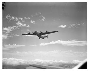 [B-24 Liberator Bomber in Flight]