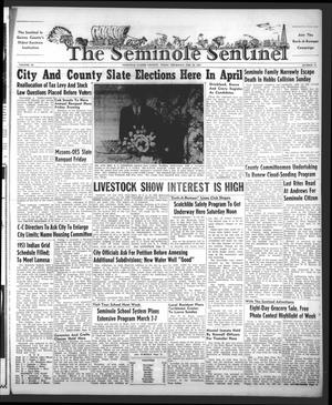 Primary view of object titled 'The Seminole Sentinel (Seminole, Tex.), Vol. 46, No. 13, Ed. 1 Thursday, February 26, 1953'.