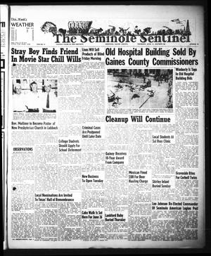 Primary view of object titled 'The Seminole Sentinel (Seminole, Tex.), Vol. 47, No. 29, Ed. 1 Thursday, June 17, 1954'.